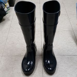 Michael kors black rainboots🌦☔⛈